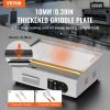 VEVOR Commercial Electric Griddle 3200 W Countertop Flat Top Grill 122°F-572°F