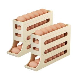 Stackable Egg Storage Box Egg Rack for Fridge (Type: Style A, Color: As pic show)